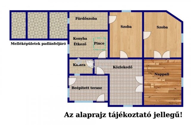 Eladó családi ház, Dunaharasztin 39.99 M Ft, 3 szobás