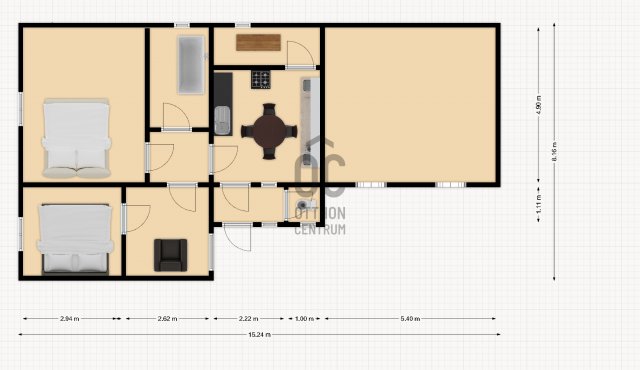 Eladó családi ház, Hosszúperesztegen 21.9 M Ft, 3 szobás