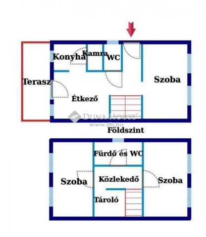 Eladó ikerház, Budapesten, XIV. kerületben 74.9 M Ft, 1 szobás