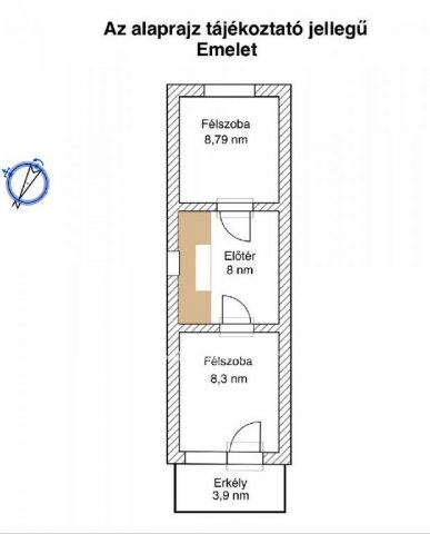 Eladó nyaraló, Nyúlon, Madarász utcában 61 M Ft, 1+3 szobás