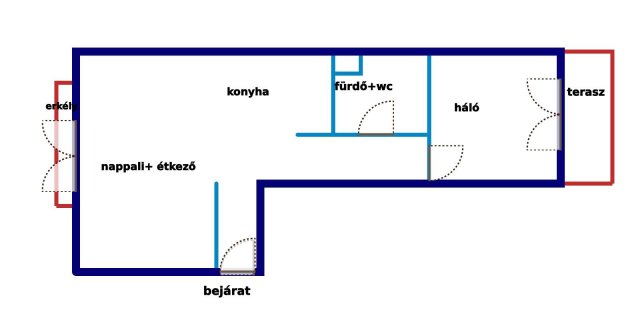 Kiadó téglalakás, albérlet, VI. kerületben, Paulay Ede utcában