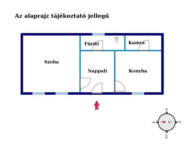 Eladó családi ház, Kaposváron 11.95 M Ft, 2 szobás