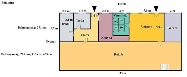 Kiadó ipari ingatlan, Budapesten, IV. kerületben 3000 E Ft / hó