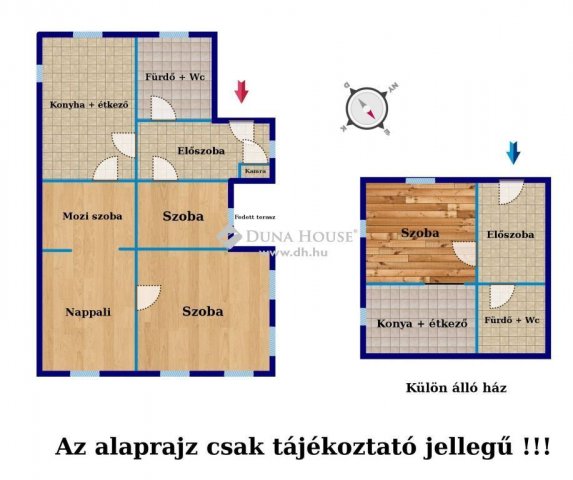 Eladó családi ház, Sülysápon 59.9 M Ft, 4 szobás