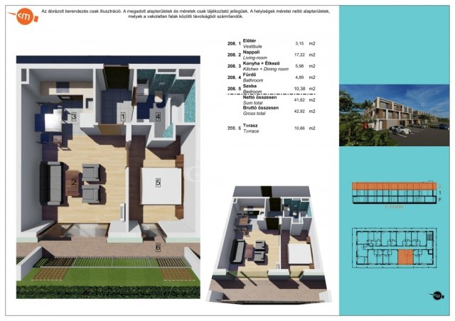 Eladó téglalakás, Balatonlelleén 59.99 M Ft, 2 szobás