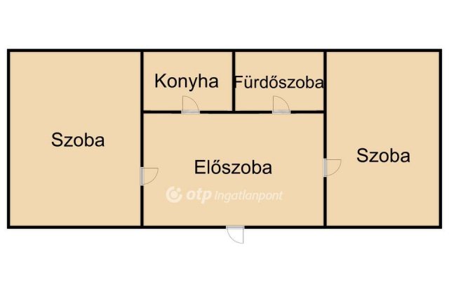 Eladó családi ház, Érpatakon 12 M Ft, 2 szobás