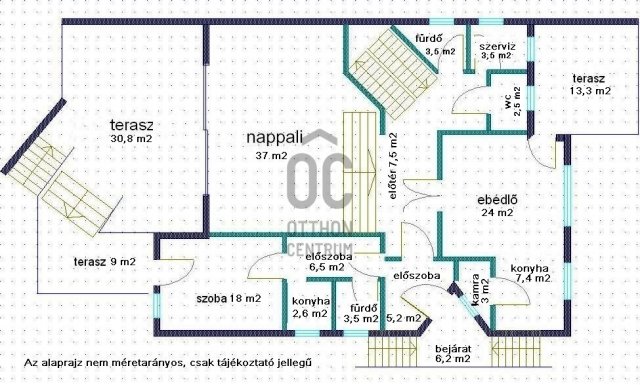 Eladó családi ház, Csömörön 175 M Ft, 7 szobás