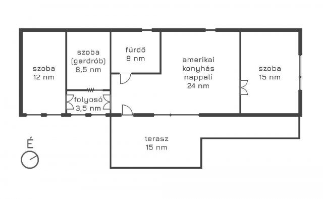 Eladó családi ház, Valkón 46.21 M Ft, 3 szobás