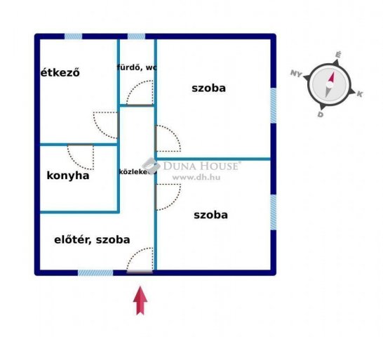 Eladó családi ház, Debrecenben 65 M Ft, 3 szobás