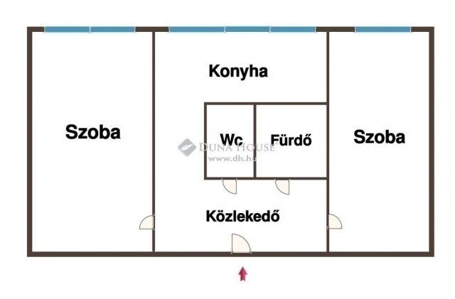 Eladó panellakás, Kecskeméten 46 M Ft, 2 szobás