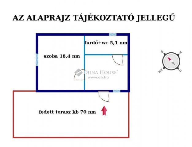 Eladó családi ház, Gyálon 32 M Ft, 1 szobás