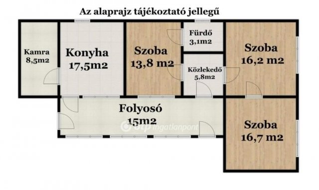 Eladó családi ház, Kisvárdán 21.9 M Ft, 3 szobás