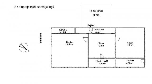 Eladó családi ház, Héderváron 35 M Ft, 2 szobás