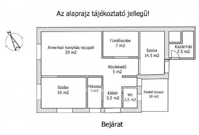 Eladó családi ház, Abdaon 36.99 M Ft, 3+1 szobás