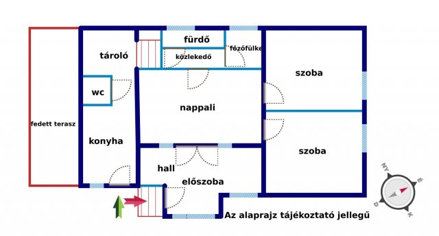 Eladó családi ház, Ráckevén 65.9 M Ft, 3 szobás