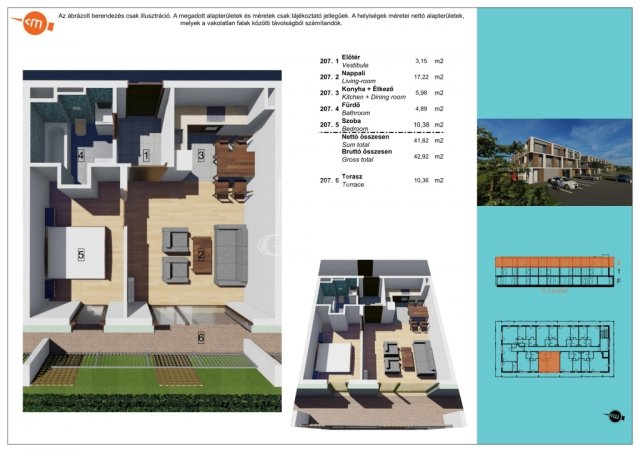 Eladó téglalakás, Balatonlelleén 59.99 M Ft, 2 szobás