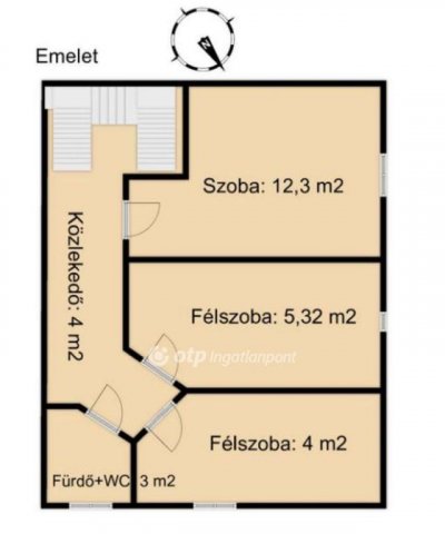 Eladó ikerház, Szigethalmon 64.99 M Ft, 2+2 szobás