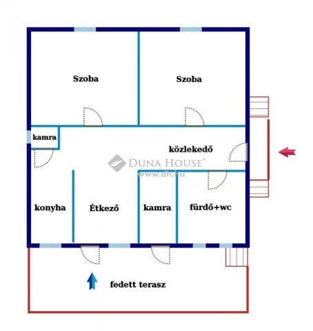 Eladó családi ház, Tiszaalpáron 26.9 M Ft, 2 szobás