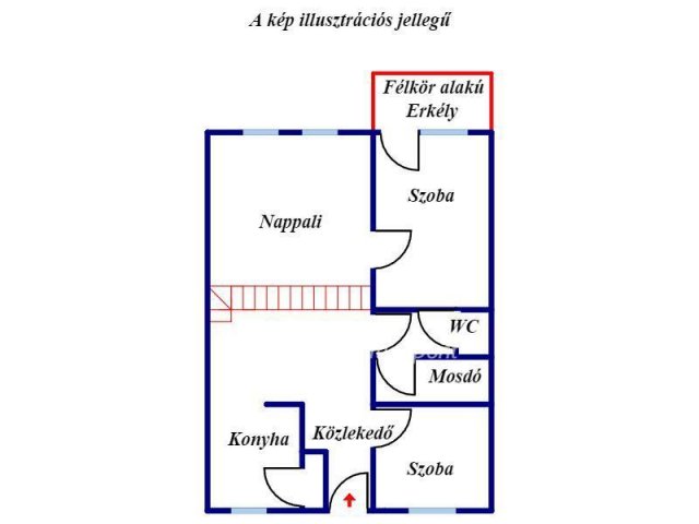 Eladó téglalakás, Nyíregyházán 52 M Ft, 5 szobás