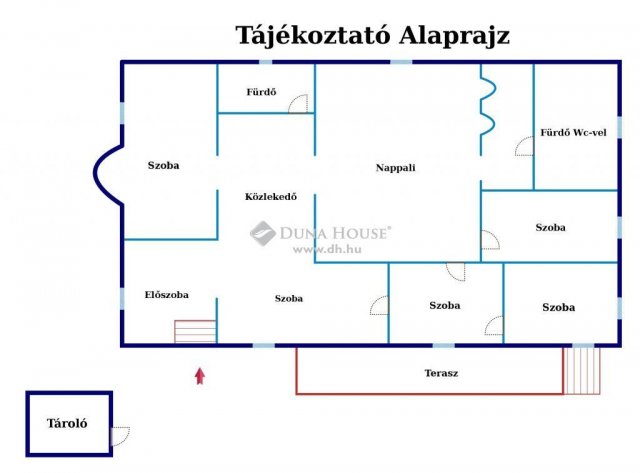 Eladó családi ház, Ócsán 24.9 M Ft, 6 szobás