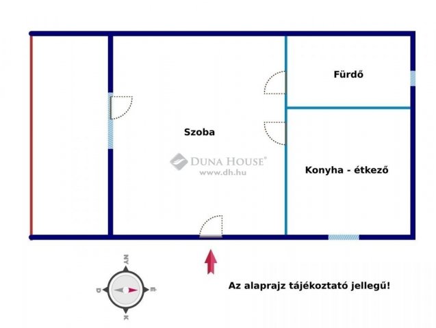 Eladó családi ház, Monostorpályin 4.7 M Ft, 1 szobás