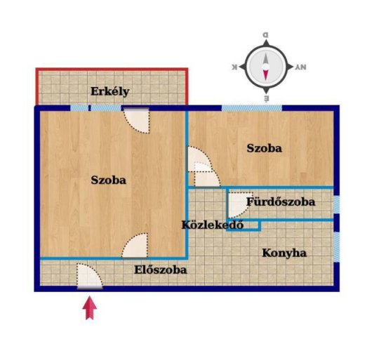 Eladó téglalakás, Miskolcon, Fazola Henrik utcában 18.99 M Ft