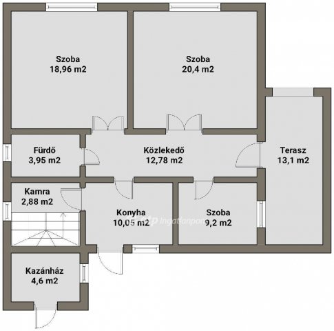 Eladó családi ház, Nyírkarászon 30.5 M Ft, 2+1 szobás