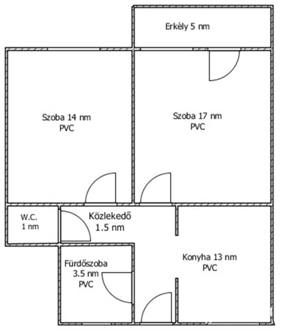 Eladó panellakás, Salgótarjánban 6.5 M Ft, 2 szobás