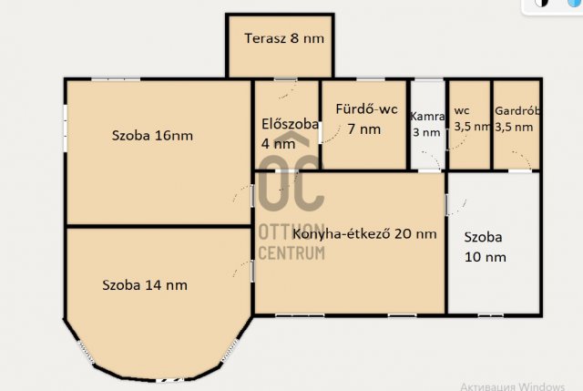 Eladó családi ház, Siófokon 75 M Ft, 3 szobás