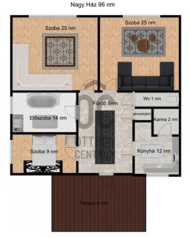 Eladó családi ház, Gyálon 81.9 M Ft, 5 szobás