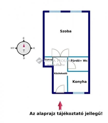 Eladó téglalakás, Nagykanizsán 12.5 M Ft, 1 szobás