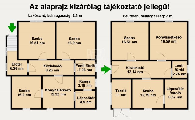 Eladó családi ház, Bagon 57 M Ft, 3 szobás