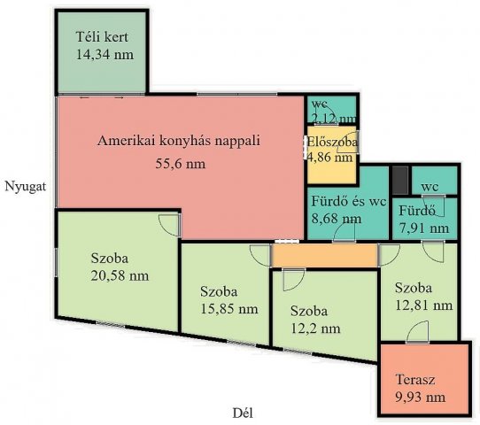 Eladó téglalakás, Budapesten, IV. kerületben 226.6 M Ft