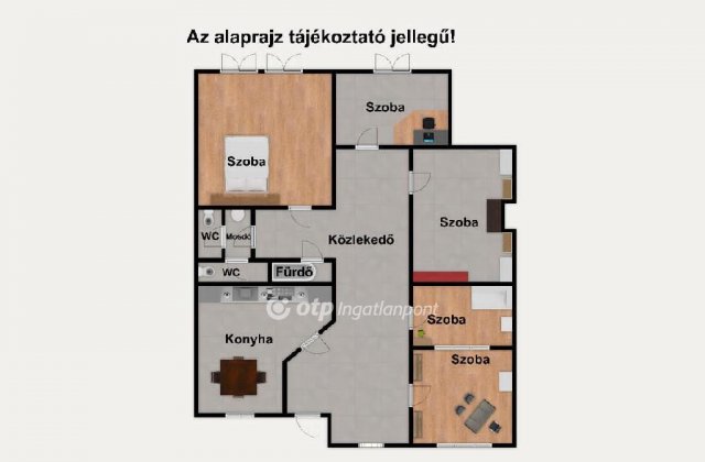 Eladó téglalakás, Budapesten, X. kerületben 109 M Ft, 5 szobás