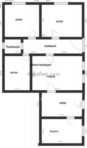 Eladó családi ház, Hobolon 29.95 M Ft, 3 szobás