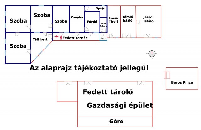 Eladó családi ház, Tengődön 27.9 M Ft, 4 szobás