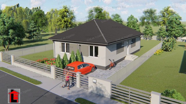 Eladó családi ház, Győrságon 76.06 M Ft, 3+1 szobás