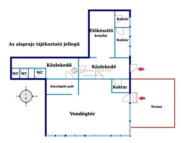 Eladó üzlethelyiség, Szegeden 58.4 M Ft / költözzbe.hu