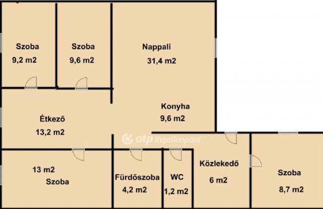 Eladó családi ház, Hosszúpályin 42 M Ft, 4 szobás