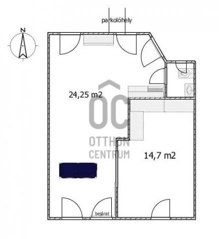 Kiadó téglalakás, albérlet, Szekszárdon 130 E Ft / hó