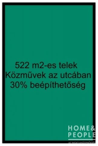 Eladó telek, Kisteleken 6.49 M Ft / költözzbe.hu