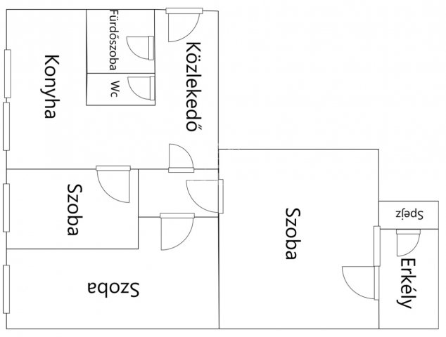 Eladó panellakás, Nagykőrösön 31.5 M Ft, 2+1 szobás