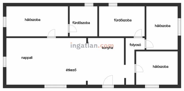 Eladó családi ház, Debrecenben 89.9 M Ft, 3 szobás