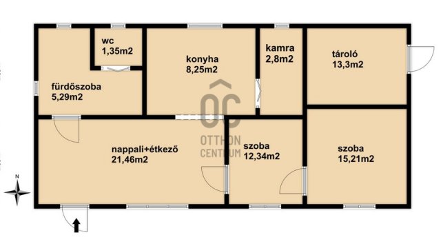 Eladó családi ház, Szentliszlón 30.9 M Ft, 7 szobás