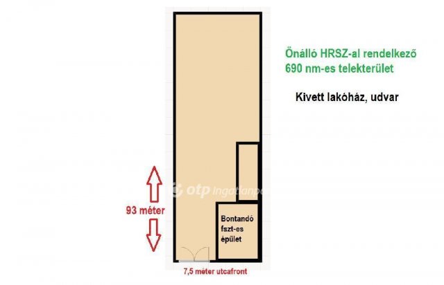 Eladó telek, Budapesten, XXII. kerületben 29.9 M Ft