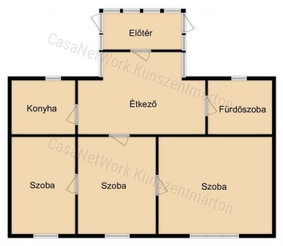 Eladó családi ház, Kunszentmártonban 7.5 M Ft, 3 szobás