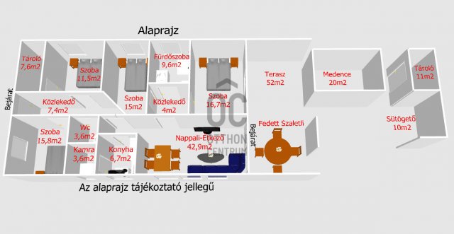 Eladó családi ház, Érden 79.9 M Ft, 5 szobás