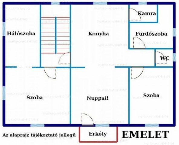 Eladó családi ház, Forrón 40 M Ft, 4+1 szobás