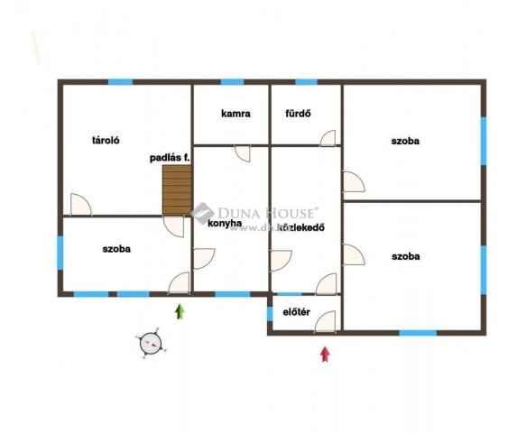 Eladó családi ház, Öcsödön 12.9 M Ft, 3 szobás