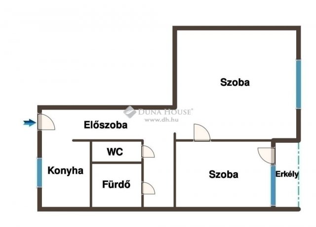 Eladó panellakás, Budapesten, X. kerületben 59.9 M Ft, 2 szobás